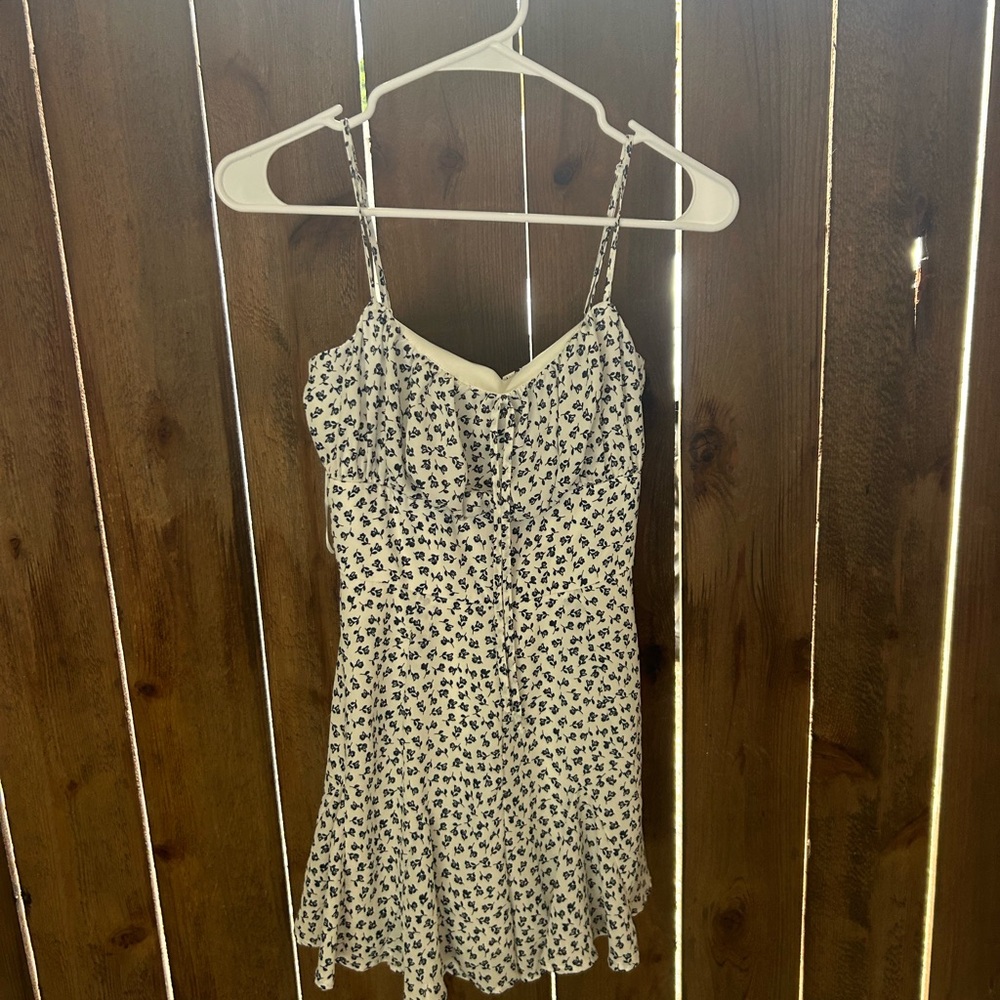 Miami Navy Floral Dress